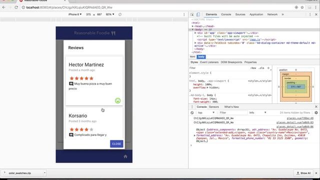 Vue.js + Google Places API смотреть онлайн