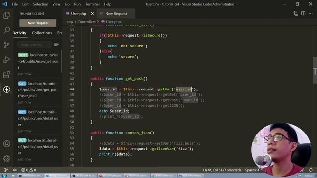 #20 IncomingRequest Class - CodeIgniter 4 From Scratch смотреть онлайн