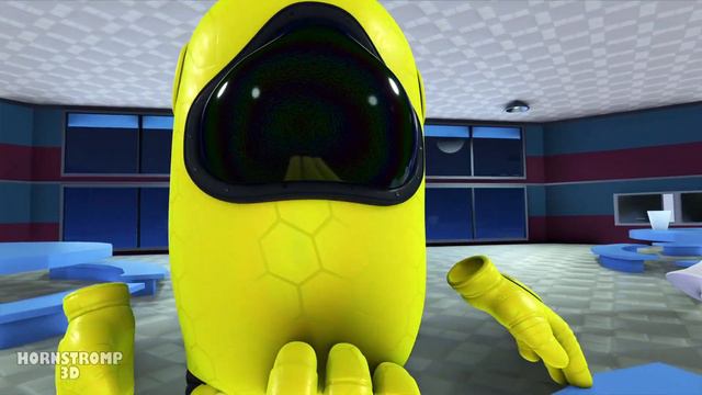 AMONG US 3D ANIMATION - LIFE OF IMPOSTOR YELLOW смотреть онлайн