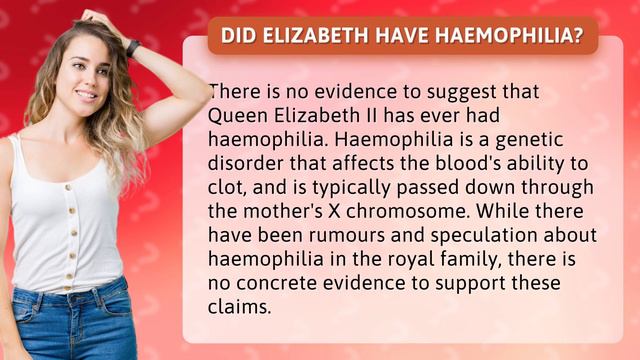 Did Elizabeth have haemophilia? смотреть онлайн