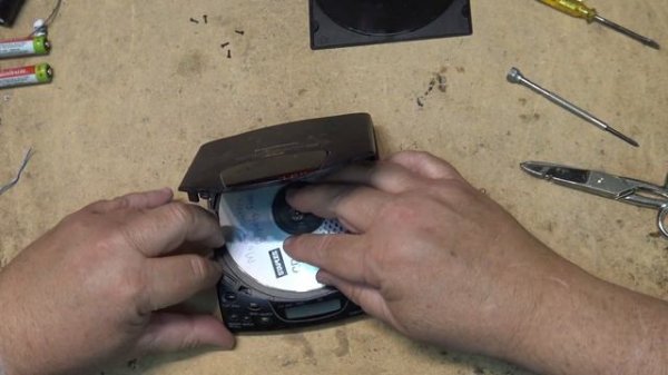 Panasonic SL-NP500 portable cd player no play lets fix it