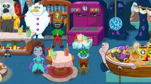 Pepi wonder world .собираем яйца приврашаем в дракончиков,собираем цветочные горшки