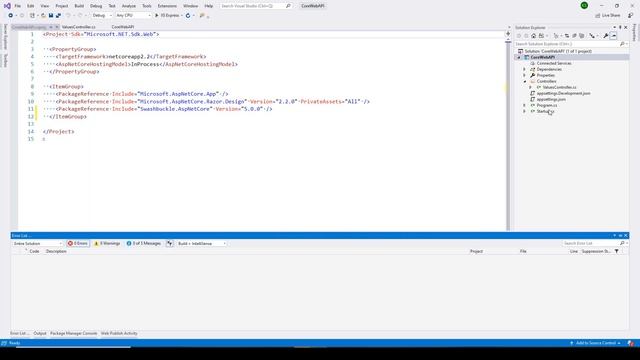 Integrating Swashbuckle Swagger with ASP.Net Core Web API смотреть онлайн