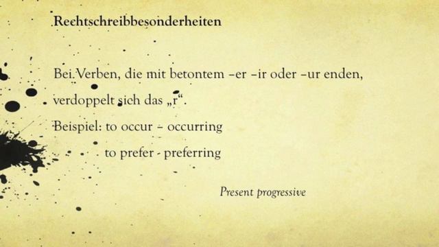 Simple Present / Present Progressive (Grammatik Englisch ) смотреть онлайн