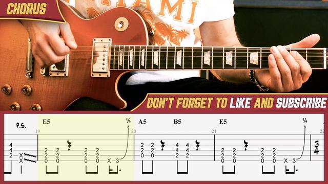 I LOVE ROCK 'N ROLL - Joan Jett and the Blackhearts - Easy Guitar Lesson - Guitar Chords + Tabs смотреть онлайн