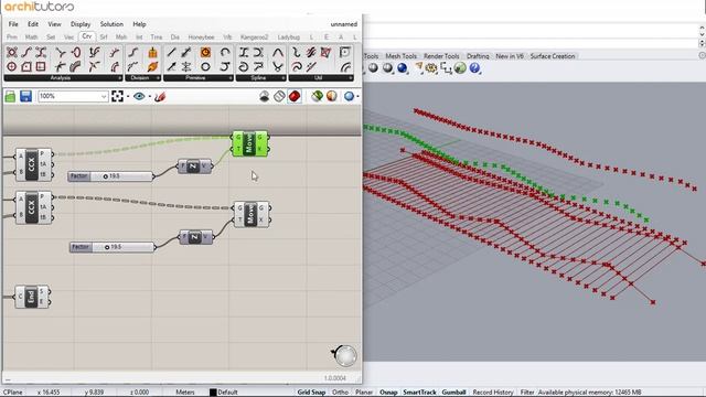 making pergola in grassopper | rhino | architutors смотреть онлайн