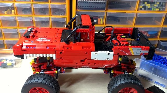 Lego Technic Продолжаю строить Monster Truck EL Toro Loca (Бычара ) смотреть онлайн