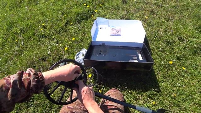 ЗНАКОМСТВО С НОВЫМ МЕТАЛЛОИСКАТЕЛЕМ - Gold Hunter Frogman B75 смотреть онлайн