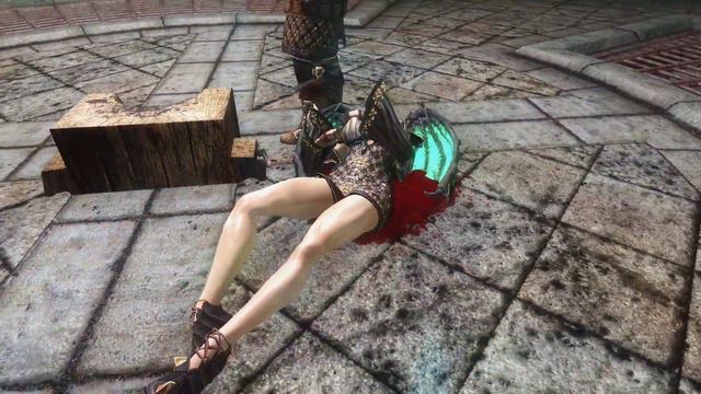 Skyrim LE Ryona - Sorceress Evelyn Execution смотреть онлайн