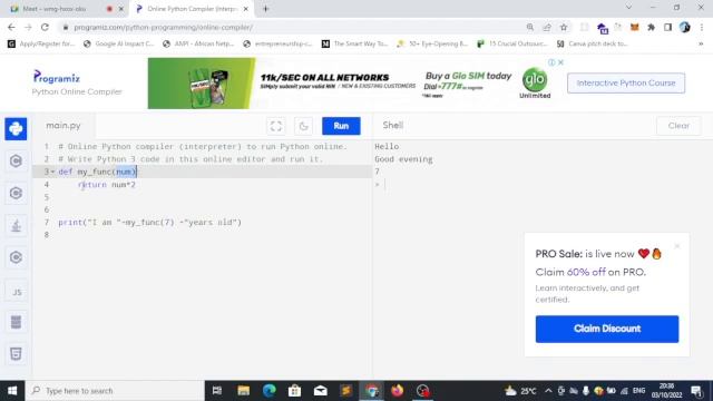 Revision of Python return keyword смотреть онлайн