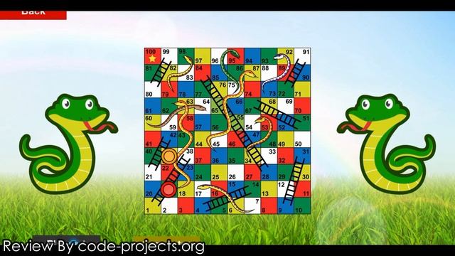 Snakes and Ladders Game In PYTHON With Source Code | Source Code & Projects смотреть онлайн
