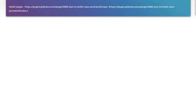 How to parse JSON in Kotlin? смотреть онлайн
