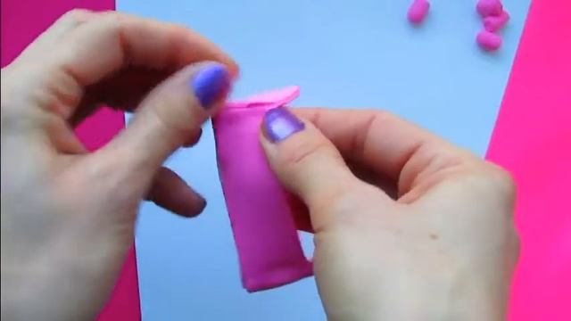 Кроватка для куклы своими руками. Поделки своими руками из легкого пластилина. смотреть онлайн