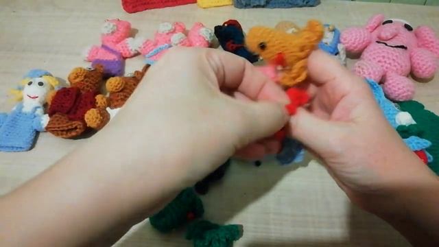 Хобби. Вязание крючком. Игрушки. Пальчиковый театр. смотреть онлайн