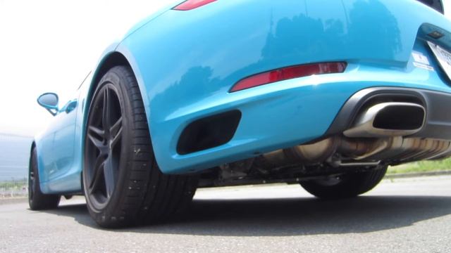 2017 Porsche 911 Carrera (991.2) in Miami Blue смотреть онлайн