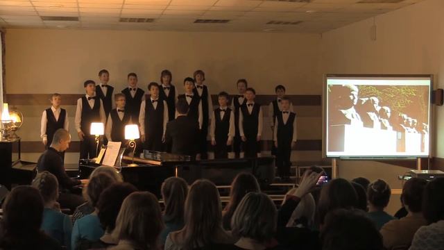 Хор мальчиков ДМХШ "Пионерия". Д.Кабалевский "Часовые стоят" смотреть онлайн