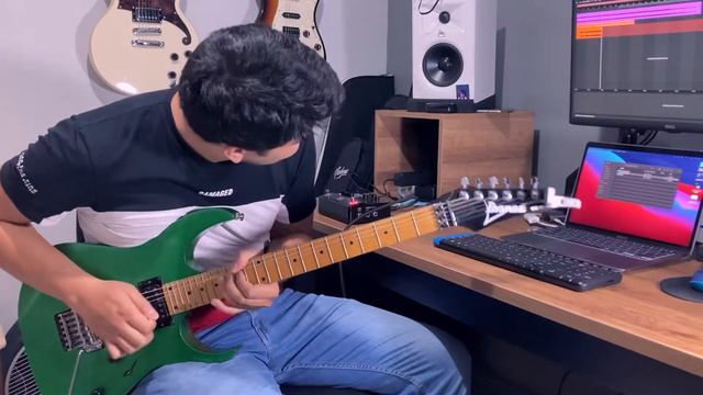 Por amarte así-Cristian Castro Guitar Cover solo|Ibanez Rg 270 смотреть онлайн