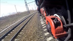 Поездка на паровозе по Екатеринбургу.