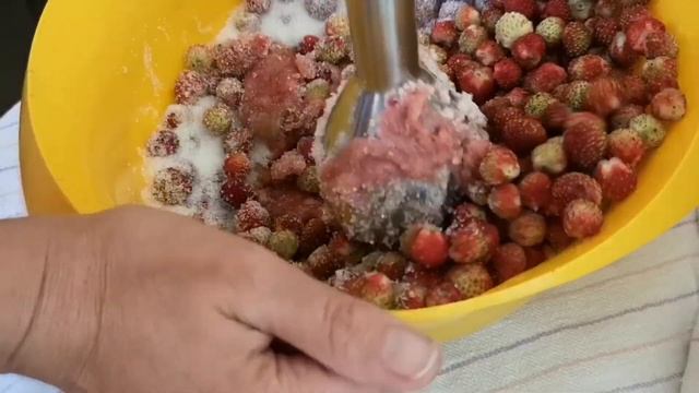 Земляника с сахаром на зиму смотреть онлайн