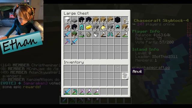 Ethans first 24 hours gaming on Minecraft Java Edition... Learn with me on Unspeakables server!! смотреть онлайн