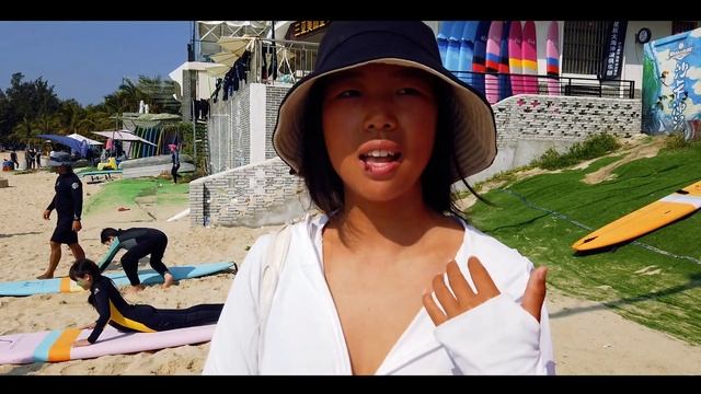 Wonderful China: Серферская бухта Хоу Хай на острове Хайнань 后海湾 смотреть онлайн