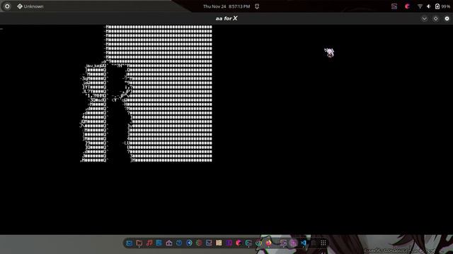 Bad apple on Linux CVLC смотреть онлайн