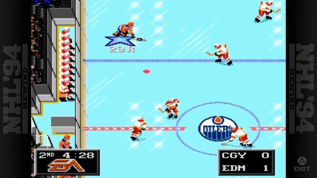 NHL 94 REWIND Calgary vs Edmonton смотреть онлайн