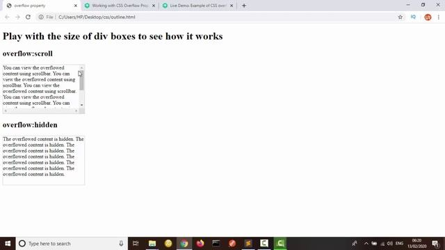 CSS Tutorial (2020) - 20 CSS Overflow смотреть онлайн