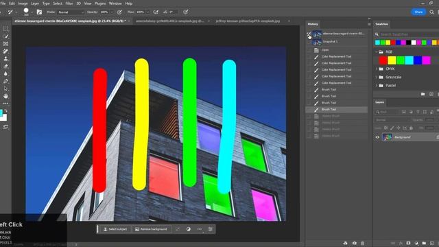 History Brush Tool | History Brush Tool And Art History Brush Tool | Adobe Photoshop смотреть онлайн