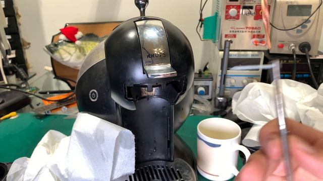 Krups Dolce Gusto Nescafe leaking water replacement of needle plate diffuser capsule coffee machine смотреть онлайн