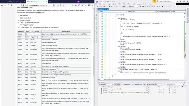 Chip-8 Interpreter in C# - 3/15 - First Opcodes смотреть онлайн
