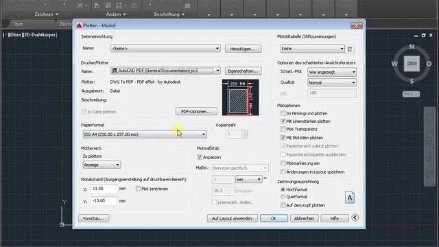 A1, A2, A3, A4 in Autocad смотреть онлайн