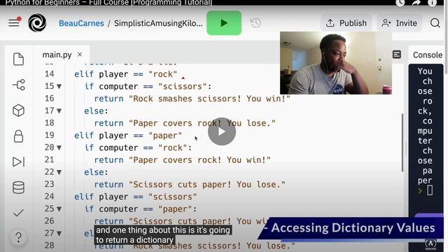 Learning Python P.6 | Tutorial By FreeCodeCamp org смотреть онлайн