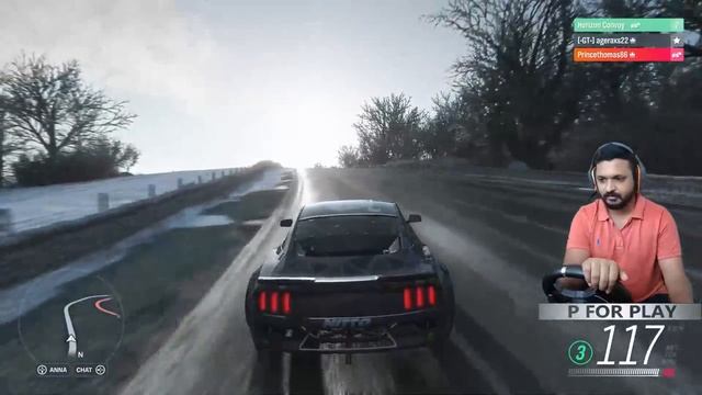 FORZA HORIZON 4 Online GAMEPLAY | Logitech G920 Wheel + Shifter + Face Cam смотреть онлайн