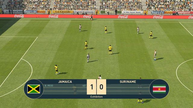 Jamaica - Suriname | Concacaf Gold Cup 2021 | PES Fantasy смотреть онлайн