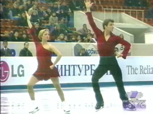 Елена Бережная и Антон Сихарулидзе, этап Гран-при 2000, Санкт-Петербург, "Полюшко-поле"