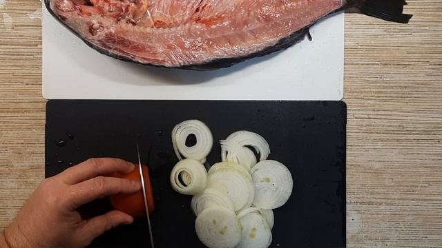 Сазан в духовке. смотреть онлайн