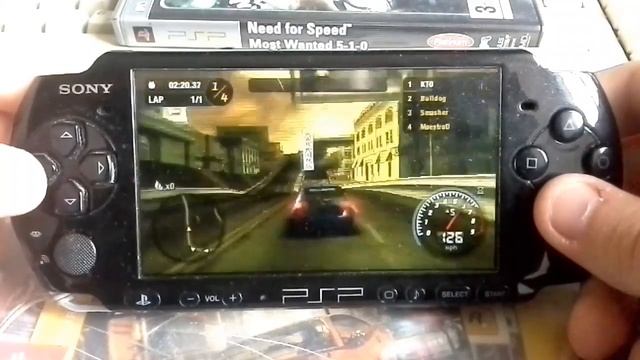 Обзор на UMD диск: NFS Most Wanted 5-1-0 (PSP) смотреть онлайн