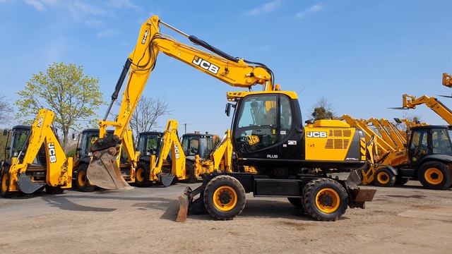 JCB JS175W 2018r 3690 tel. +48 575 316 333 wheeled excavator koparka kołowa смотреть онлайн