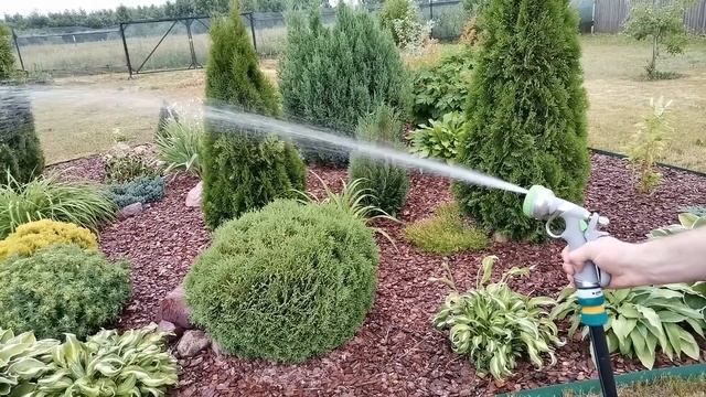 Пистолет для полива металлический 8 режимов смотреть онлайн