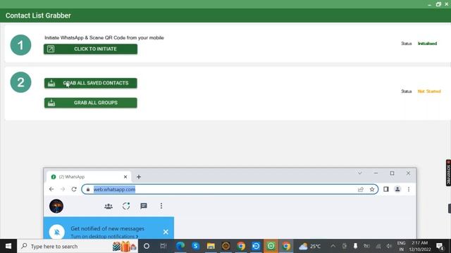 Whatsapp Contact List Grabber Software || How to Grab Full Contact List With Bulk WhatsApp Softwar смотреть онлайн