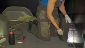 Шумоизоляция и отделка колесных арок микроавтобуса