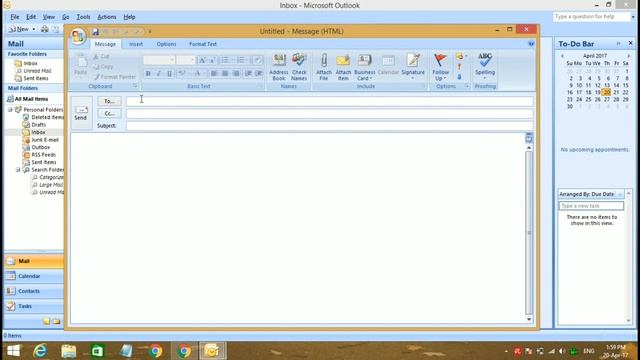 MS OUTLOOK 2007 EMAIL SENDING(WITH FILE ATTACHMENT) TUTORIAL In GUJARATI BY MAYANK PATANI (2017) смотреть онлайн
