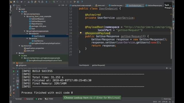 Spring Web Services (SOAP) in Spring Boot App with example смотреть онлайн