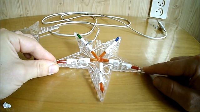 ? Светомузыкальная звезда на ёлку своими руками. ЭТО ОЧЕНЬ ПРОСТО ! смотреть онлайн