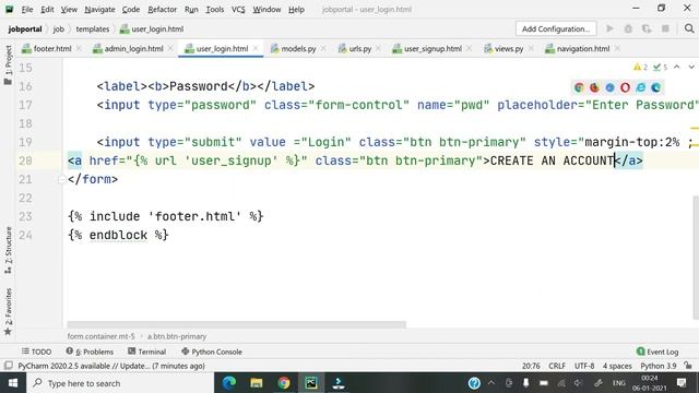 #11 Django Project - Online Job Portal Project || Hindi смотреть онлайн