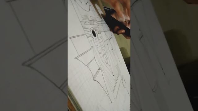 SKETCH OF DISNEYLAND ✍️ Art Made Of Only with A Pencil 2B 9B смотреть онлайн