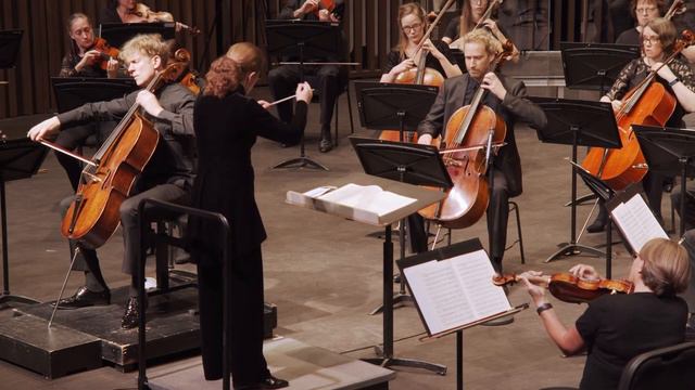 Schumann - Cello Concerto in A minor - Flanders Symphony Orchestra Kristiina Poska Johannes Moser смотреть онлайн