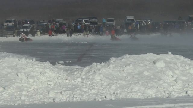 Открытый Чемпионат Приморского края по мотогонкам на льду. Часть 8. смотреть онлайн