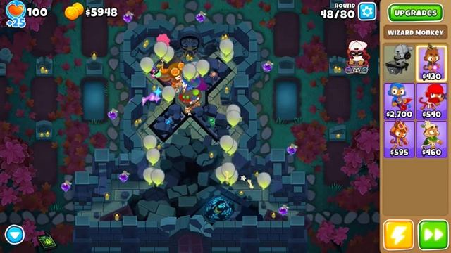BTD 6 - How to beat Magic Monkeys Only on Encrypted! |Archmage + Prince Of Darkness| смотреть онлайн